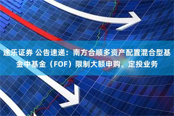 途乐证券 公告速递：南方合顺多资产配置混合型基金中基金（FOF）限制大额申购、定投业务