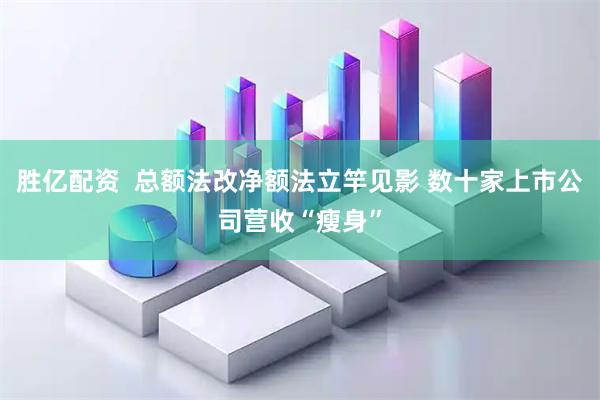 胜亿配资  总额法改净额法立竿见影 数十家上市公司营收“瘦身”